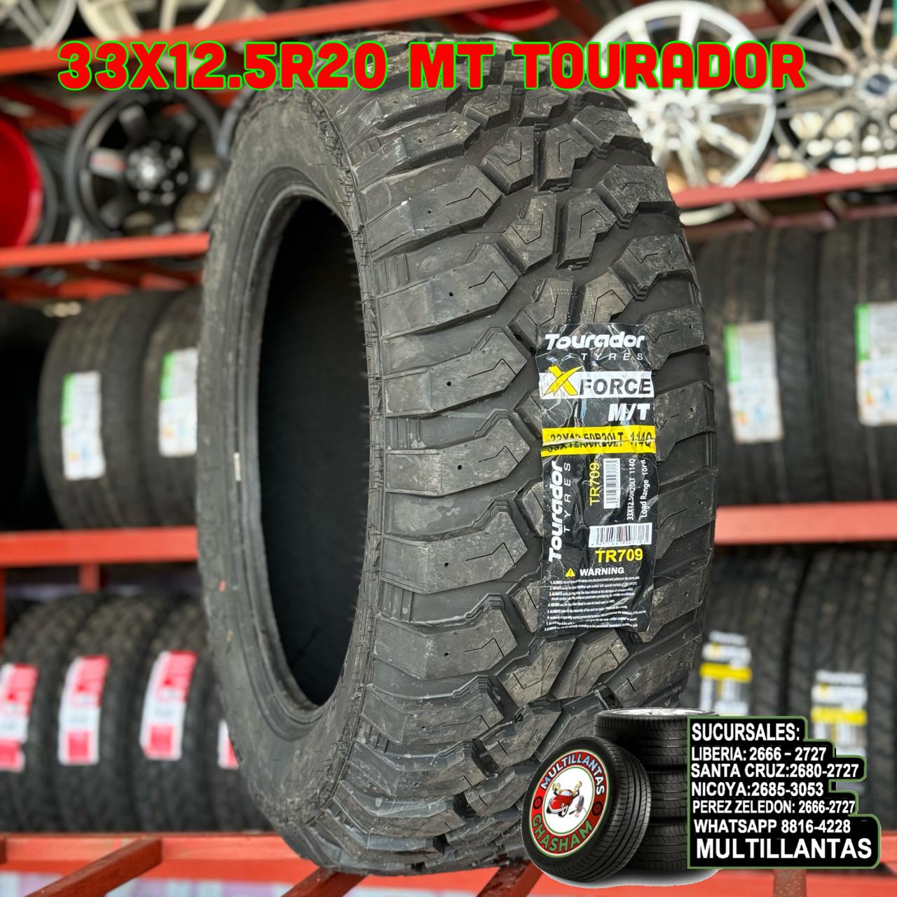 33X12.5R20 MT-LT TOURADOR 10PR